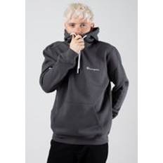 Champion Hooded Half Zip Blackened Pearl Hoodie Grau