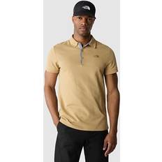 The North Face XS Polo Shirts The North Face Men's Premium Piquet Polo Shirt Khaki Stone