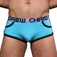 Andrew Christian Tøj Andrew Christian Almost Naked Retro Pocket Boxer Blue