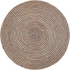 Ambience Alohi Round Jute Black