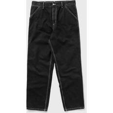 Denim - Man Trousers Carhartt WIP Simple Pant - Black