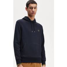 Fred Perry Maglioni Fred Perry Kapuzenpullover Hoodie blau