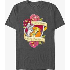 Tops Hot Topic Disney Lady and the Tramp Build Memories T-Shirt