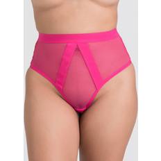 LoveHoney High-Waisted Fishnet Thong