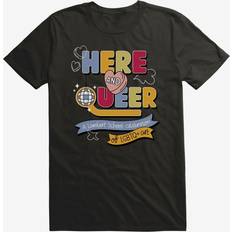 T-shirts & Tank Tops Hot Topic Heartstopper Here And Queer T-Shirt