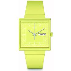 Swatch Unisexuhr SO34J700 gelb