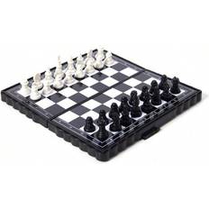 Shein 1 Set Foldable Plastic Chess Board Game, Portable International Chess Toy, Perfect Gift For Holidays