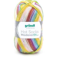 Garne & Handarbeitsbedarf Gründl Hot Socks Madena, 4-fach caribean-summer
