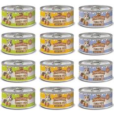 Merrick Purrfect Bistro Pate Canned Cat Food Variety