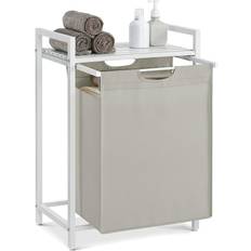 White Laundry Basket 65L