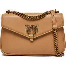 Brown - Women Messenger Bags Pinko Damen Cupido Messenger Classic VITEL, C71Q_Tempesta Sabbia-Antique Gold