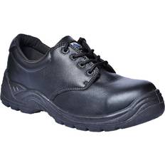 EN 388 Arbeidssko Portwest Thor Leather Compositelite Safety Shoes Black