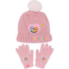 Paw Patrol Girls Friends Knitted Hat And Gloves Set