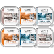 Wolf of Wilderness Hunde - Vådfoder Kæledyr Wolf of Wilderness 6 150 Classic Schale MIX Hundefutter