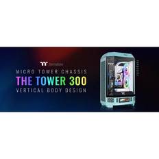 Computer Cases Thermaltake Tower 300 Turquoise Micro Tower Chassis