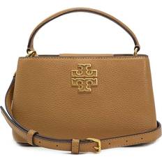 Tory Burch Messenger Bags Tory Burch Britten Micro Satchel Tiramisu