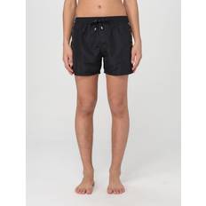 Swimming Trunks Balmain Black Embroidered Swim Shorts