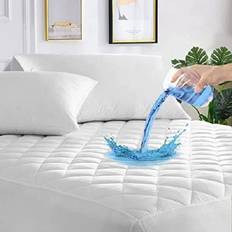 Symple Stuff Angad Hypoallergenic Waterproof Protector Mattress Cover White