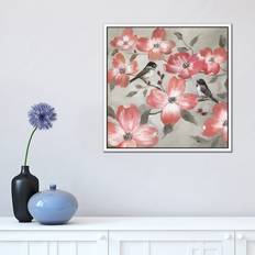 Fleur De Lis Living Chickadee I Print Framed Art