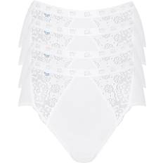 Donna Mutande Sloggi Chic Midi 4p - Blanco White