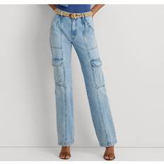 Ralph Lauren Women Jeans Ralph Lauren Women's High-Rise Straight Cargo Jeans