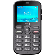 Doro Mobiltelefoner Doro Doro1880-BlistercartonBLACK