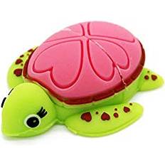 2.0 Green Pink Heart Sea Turtle 64GB USB External Hard Drive Flash Thumb Drive Storage Device Cute Novelty Memory Stick U Disk Cartoon Animal