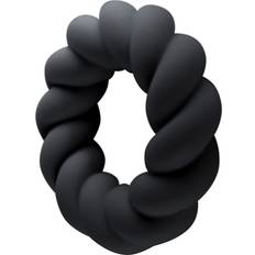 Rocks-Off Penis Rings Rocks-Off Twist Non-Vibrating Cockring Black