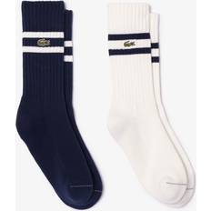 Lacoste paar herren tennissocken strümpfe socken mit rippmuster Mehrfarbig 39-42