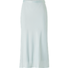 Calvin Klein Polyester Nederdele Calvin Klein Slim Crepe Midi Skirt Grey