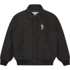 Billionaire Boys Club Collared Varsity Jacket - Black