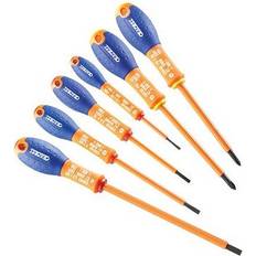 Expert E160910B Screwdriver Set Insulated Slotted/Phillips