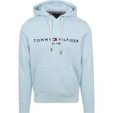 Tommy Hilfiger Logo Hoodie Blue