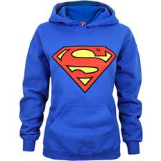 One Size Jumpers DC Comics Superman Logo Hoodie Blue