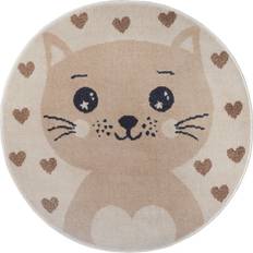 Hanse Home Adventures Children Beige Rug Round 100 cm