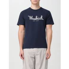 Woolrich Abbigliamento Woolrich Flag T-Shirt - Blue