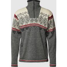 Dale of Norway Tøj Dale of Norway Vail Weatherproof Sweater - Smoke/Raspberry/Off White/Dark Charcoal/Light Charcoal