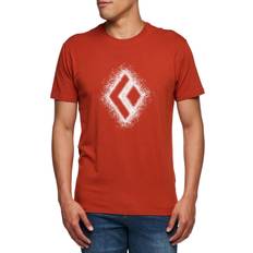 Black Diamond Clothing Black Diamond Chalked Up 2.0 Kurzarm T Shirt - Rot