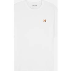 Maison Kitsuné Cotton-Jersey Fox Head Patch T-Shirt White