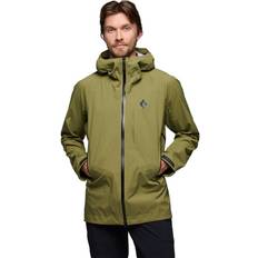 Black Diamond Men's Highline Stretch Shell Jacket, XL, Crag Green