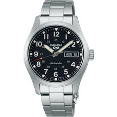 Seiko Unisex Wrist Watches Seiko 5 Sports Automatic Black SRPJ81