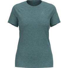 Laine T-shirts Odlo T-shirt de trail running X-Alp Performance Wool 115 pour femme - vert