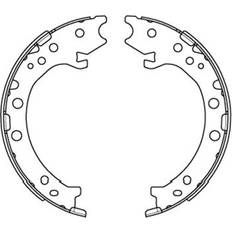 KAVO PARTS Bromsbackar KBS-2903