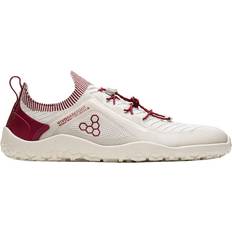 Vivobarefoot Running Shoes Vivobarefoot Men's Primus Trail Knit FG Running Shoes, 44, Limestone/Red