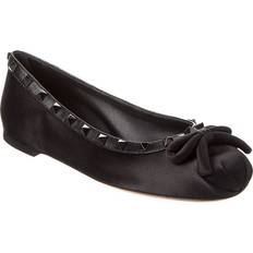 Valentino Garavani Ballerines Valentino Garavani Ballerina Flat - Satin & Leather