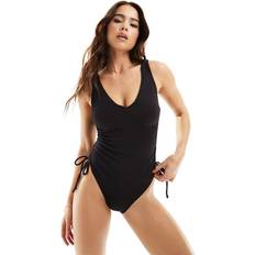 New Look Swimsuits New Look Ruched Side Swimsuit - Black