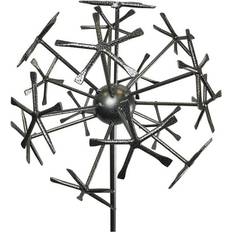 Garden Pride Small Silver Dandelion Decorative Stake Large