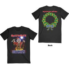 Iron Maiden No Prayer For Christmas T Shirt Black