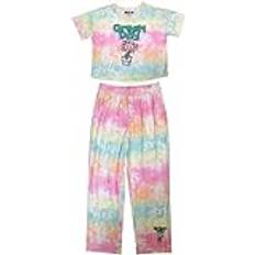 Green - Women Pyjamas Green Day Flower Pot Band Logo Pyjamas Pink