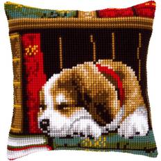 Cushion Dog Sleeping 40 x 40cm